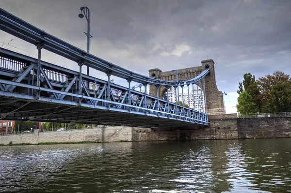 Grunwaldbrücke Wroclaw Polen — Stockfoto