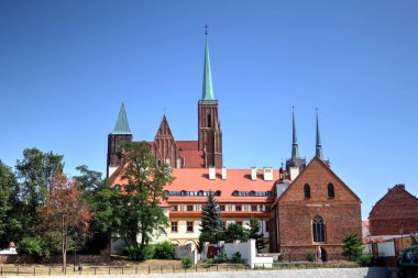 Wroclaw, Polonya 'nın en çok Tumski' sine Aşıklar, Katedral veya Yeşil Köprü de denir. Meşhur Polonyalı turizm merkezi