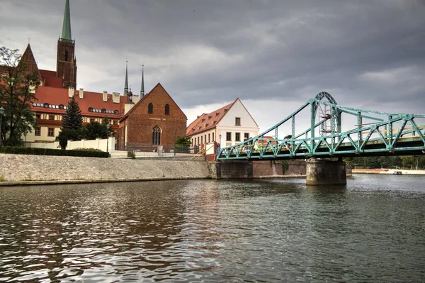 Wrocław Polska Większość Tumskich Nazywana Jest Także Miłośnikami Katedrą Lub — Zdjęcie stockowe