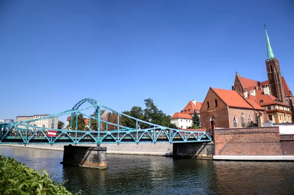 Wrocław Polska Większość Tumskich Nazywana Jest Także Miłośnikami Katedrą Lub — Zdjęcie stockowe