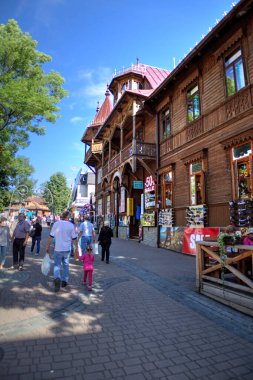 Krupowki Caddesi, Zakopane 'de. Polonya