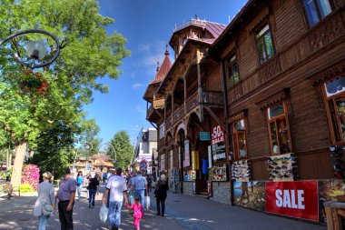Krupowki Caddesi, Zakopane 'de. Polonya
