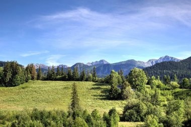 Tatra Dağlarının manzarası, Zakopane manzarası