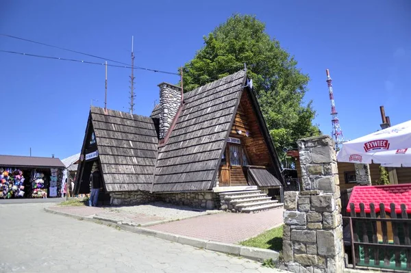 Gebirgslandschaft Der Nähe Des Wanderweges Auf Gubalowka Polnische Tatra — Stockfoto