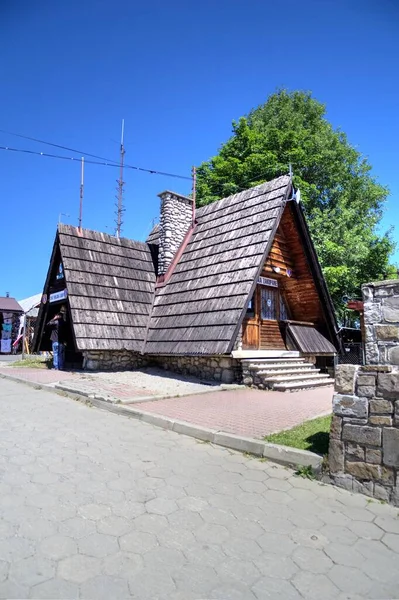 Gebirgslandschaft Der Nähe Des Wanderweges Auf Gubalowka Polnische Tatra — Stockfoto