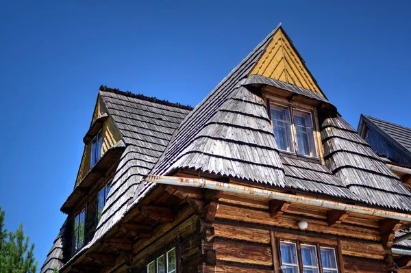 Gebirgslandschaft Der Nähe Des Wanderweges Auf Gubalowka Polnische Tatra — Stockfoto