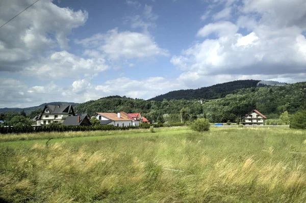 Paesaggio Dei Monti Tatra Vista Zakopane — Foto Stock