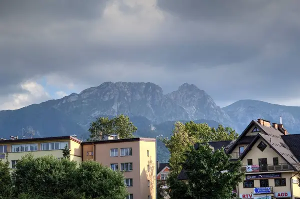 Paesaggio Dei Monti Tatra Vista Zakopane — Foto Stock