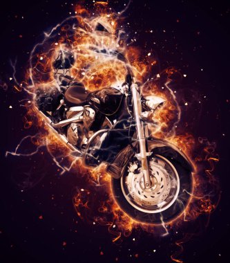 Motosiklet görüntüleme rengi izole edilmiş sanat antika retro