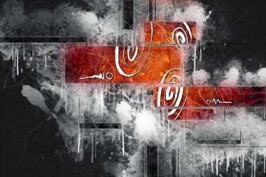 soyut renk tasarımı sanat illüstrasyonu