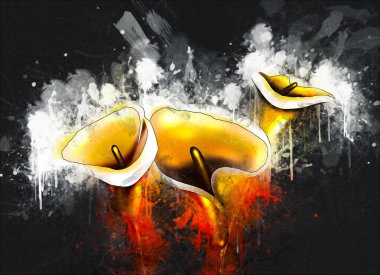 Resim resimli klasik arkaplan