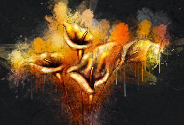 Resim resimli klasik arkaplan