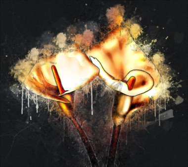 Resim resimli klasik arkaplan