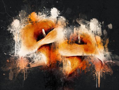 Resim resimli klasik arkaplan