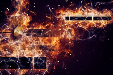 soyut renk tasarımı sanat illüstrasyonu