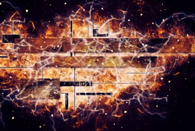 soyut renk tasarımı sanat illüstrasyonu