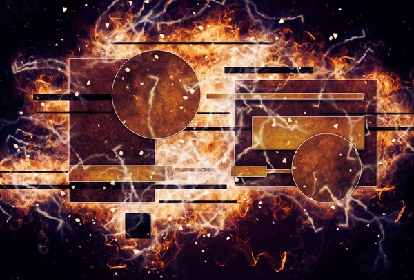 soyut renk tasarımı sanat illüstrasyonu