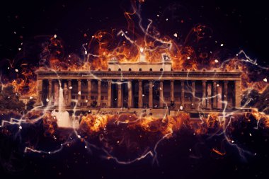 Berlin sanat eskizi çizimi eğlenceli tasarım antika retro