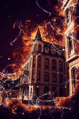 Wroclaw City Poland antika sanat eskizi çizimi