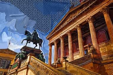 Altes Müzesi, Eski Müze, Müze Adası, Berlin, Almanya