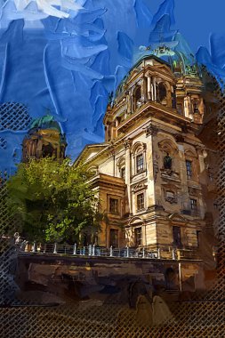 Berlin Katedrali. Berlinli Dom. Berlin, Almanya