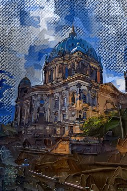 Berlin Katedrali. Berlinli Dom. Berlin, Almanya