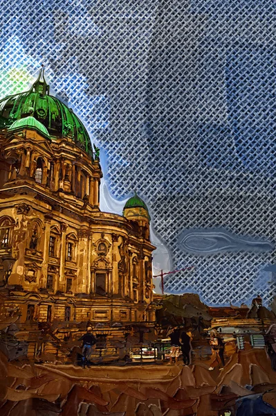 柏林大教堂柏林Dom 德国柏林 — 图库照片