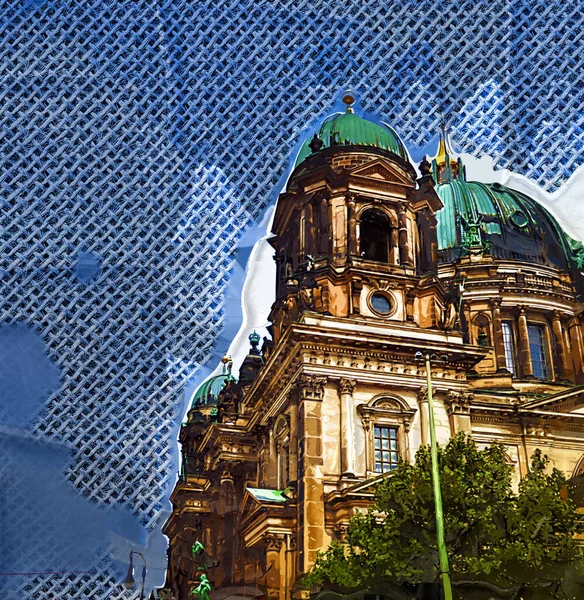 Kathedraal Van Berlijn Berlijnse Dom Berlijn Duitsland — Stockfoto