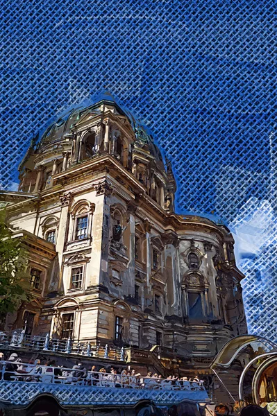 Berlin Katedrali Berlinli Dom Berlin Almanya — Stok fotoğraf