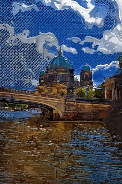 Kathedraal Van Berlijn Berlijnse Dom Berlijn Duitsland — Stockfoto
