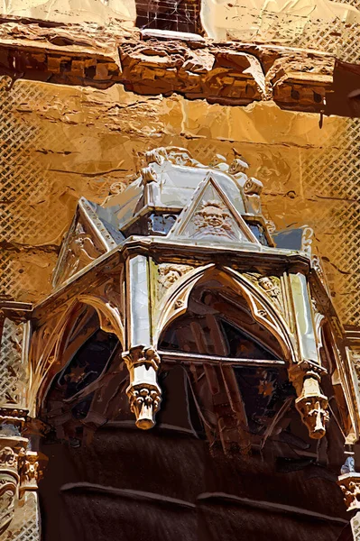 Eski şehir Firenze İtalya 'nın merkezinde mimar ve restoranlar