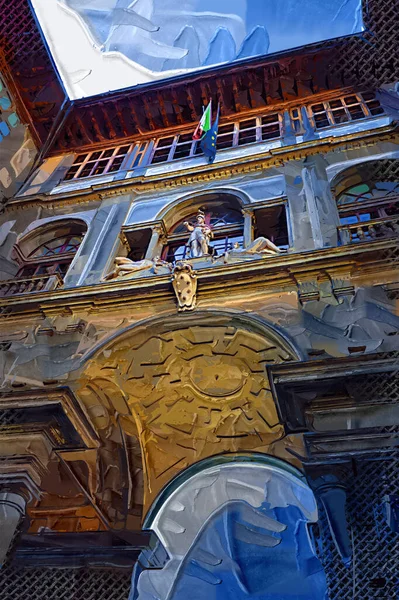 Piazza Della Signoria Palazzo Vecchio Florence Italy — 图库照片