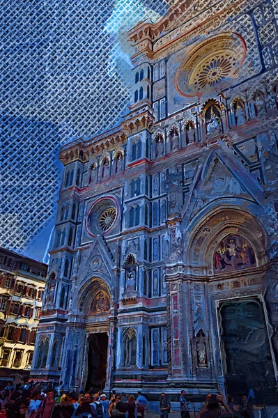Florence Duomo Italië Santa Maria Del Fiore Kathedraal Basiliek Van — Stockfoto