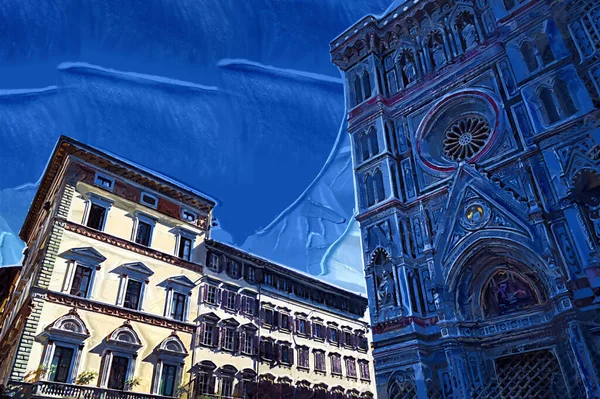 Florence Duomo Italië Santa Maria Del Fiore Kathedraal Basiliek Van — Stockfoto