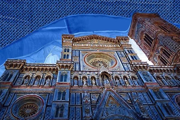 Florence Duomo Italia Catedral Santa María Del Fiore Basílica Santa —  Fotos de Stock