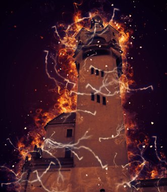 Sopot sanat çiziminde kare ve gezinti mimari dönüm noktası