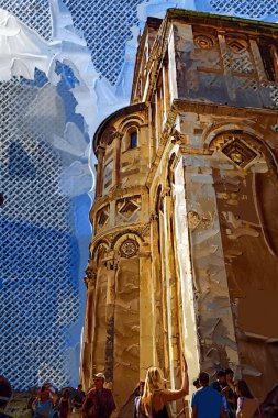 Pisa Piazza Miracoli İtalya Kulesi Kilisesi