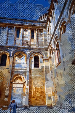 Pisa Piazza Miracoli İtalya Kulesi Kilisesi