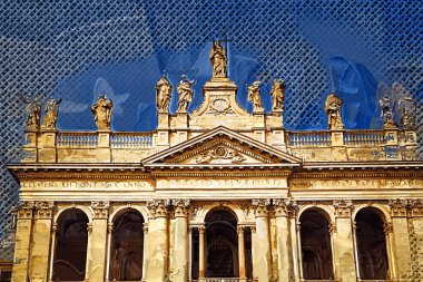 Roma Laterano 'daki Basilica di San Giovanni Papa' nın resmi kutsal yeri. Roma, İtalya