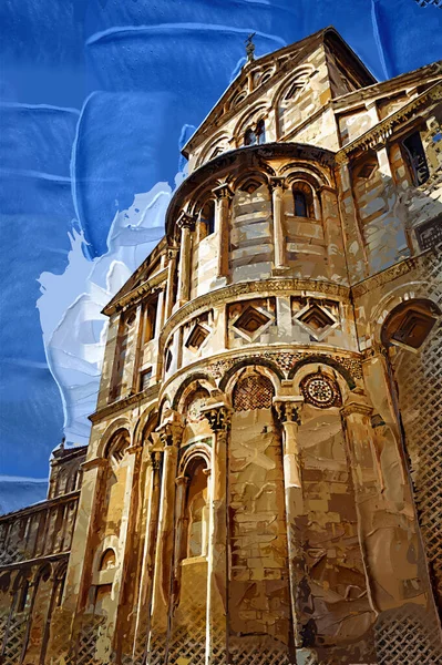 Pisa Piazza Miracoli İtalya Kulesi Kilisesi