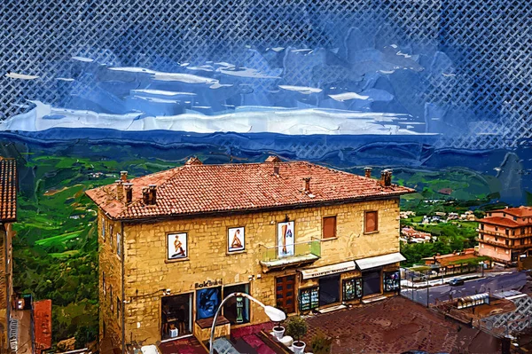 San Marino Umělecké Fotografie — Stock fotografie