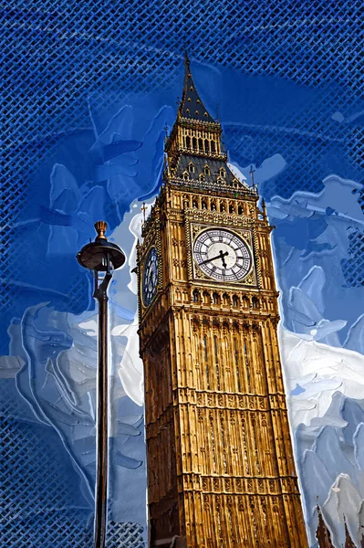 Велика Лава Будинки Парламенту Лондон Великобританія — стокове фото