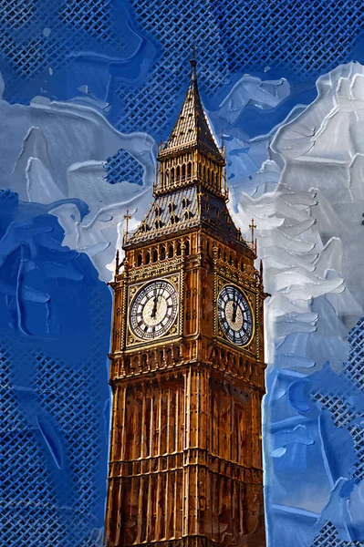 Big Ben Houses Parliament London — Stock Photo, Image