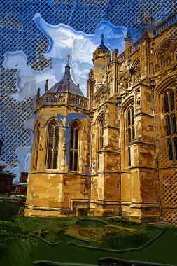 Windsor, İngiltere, Windsor Şatosu 'ndaki Aziz George Şapeli