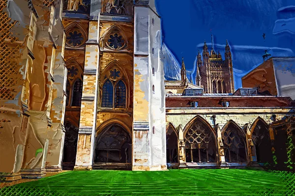 Westminster Abbey Londra Ngiltere Avrupa — Stok fotoğraf