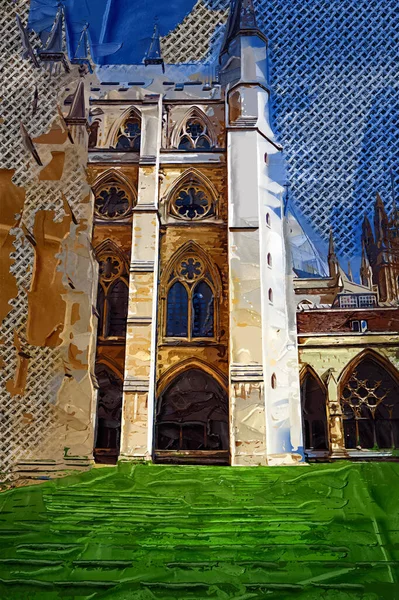 Westminster Abbey Λονδίνο Ηνωμένο Βασίλειο Ευρώπη — Φωτογραφία Αρχείου