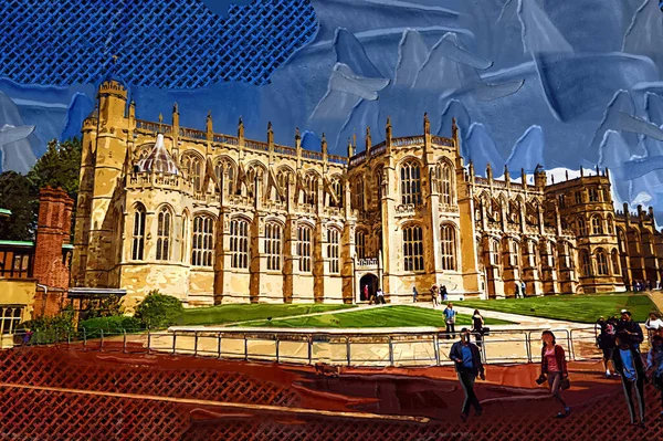 Windsor Großbritannien George Chapel Schloss Windsor — Stockfoto