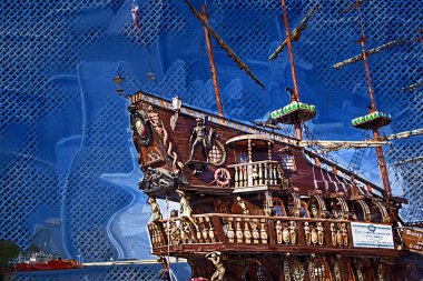 Liman fotoğrafçılığında Gdynia korsan gemisi