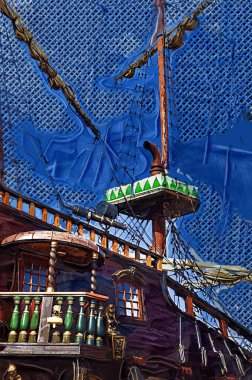 Liman fotoğrafçılığında Gdynia korsan gemisi