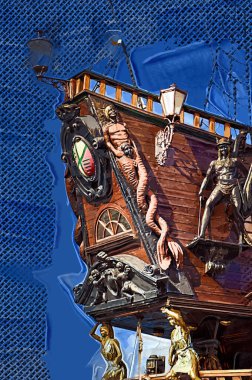 Liman fotoğrafçılığında Gdynia korsan gemisi